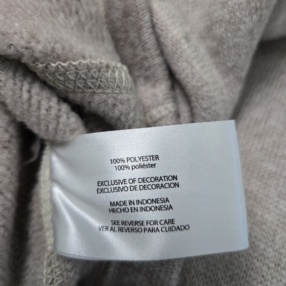 Woolrich Mens Pullover Quarter Zip Beige Outdoor Hiking Sweater XL - Picture 5 of 5